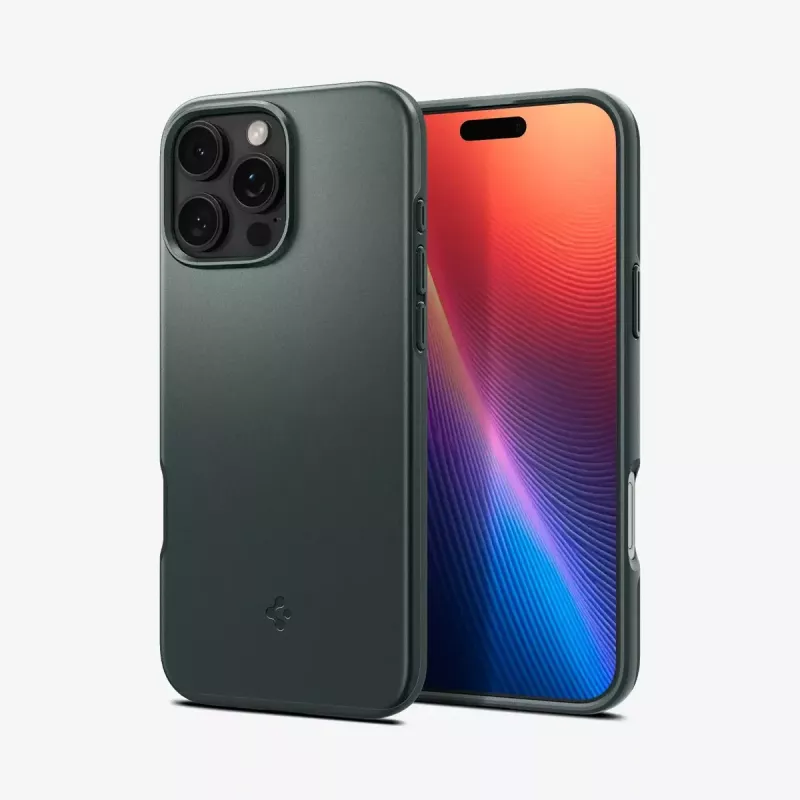Etui na telefon komórkowy Spigen iPhone 16 Pro Max zielony