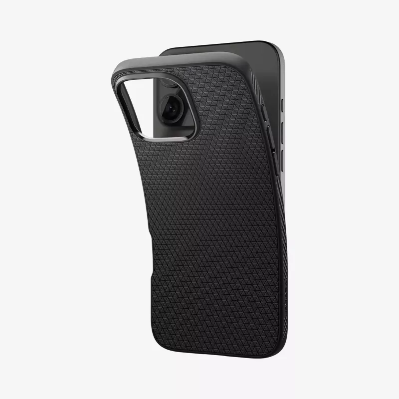 Cover Spigen Liquid Air iPhone 16 Pro Max 17.5 cm Czarny