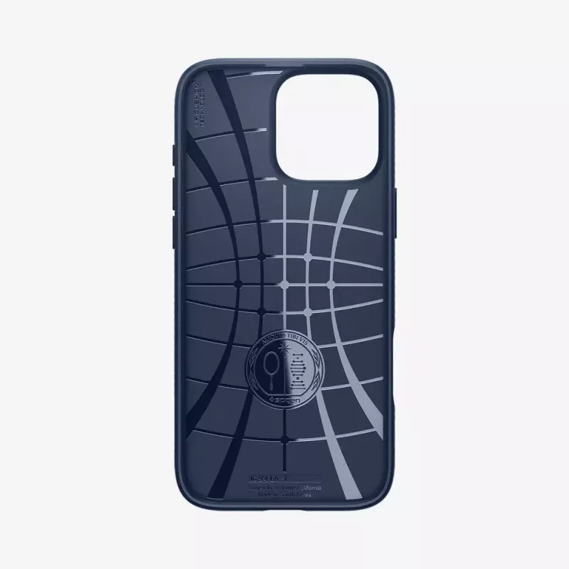 Spigen Liquid Air etui na telefon komórkowy Navy dla iPhone 16 Pro Max