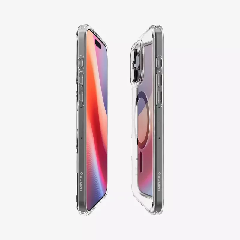 Spigen Ultra Hybrid (MagFit) etui na telefon komórkowy 17,5 cm Grafit Przezroczysty