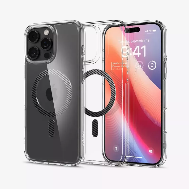 Spigen Ultra Hybrid (MagFit) etui na telefon komórkowy 17.5 cm przezroczyste