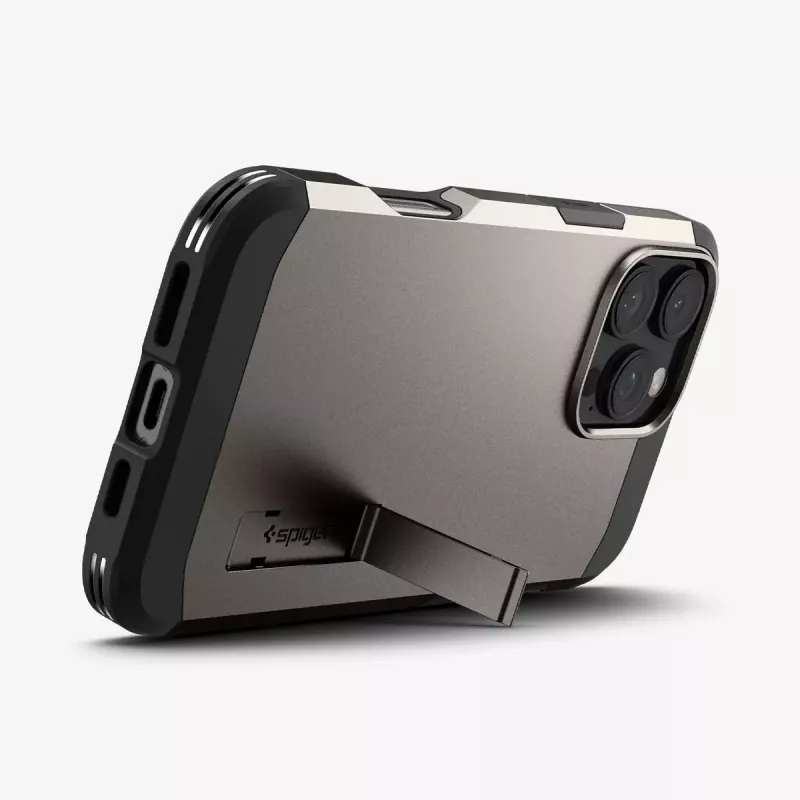 Spigen Tough Armor AI MagFit etui na telefon komórkowy Pokrowiec Szary 17.5 cm