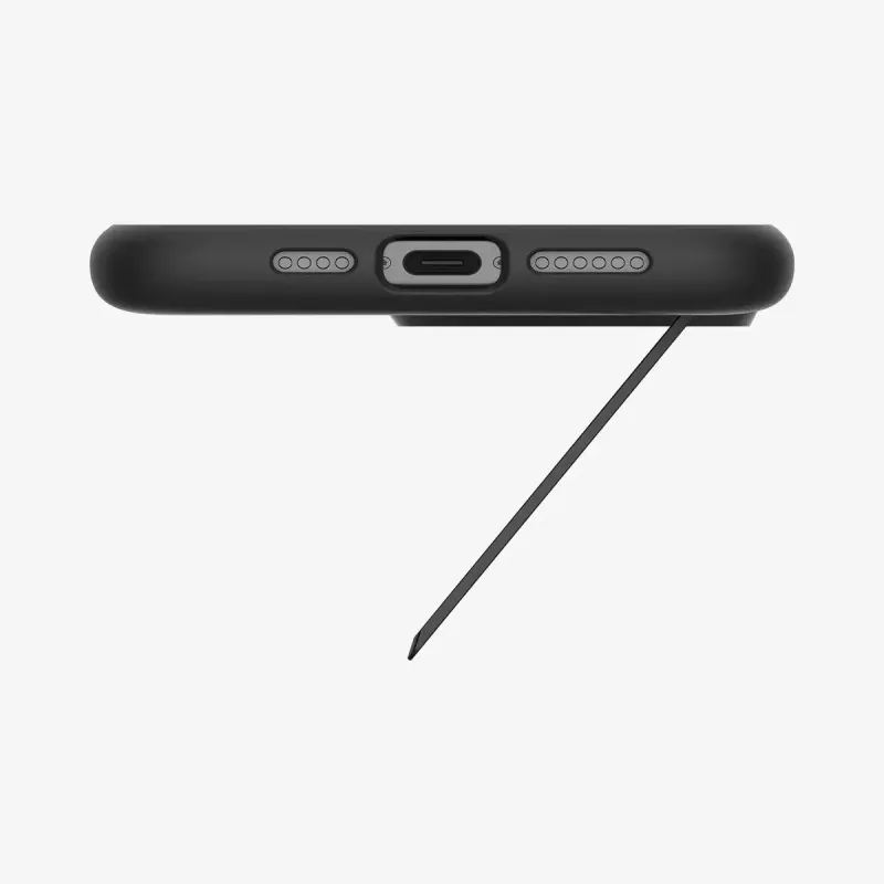 Spigen cienki Armor (MagFit) etui na telefon komórkowy Pokrowiec Czarny 17,5 cm