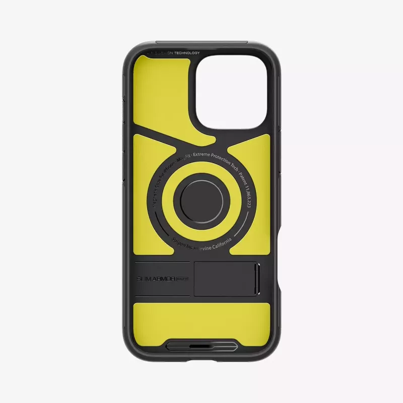 Spigen cienki Armor (MagFit) etui na telefon komórkowy Pokrowiec Czarny 17,5 cm