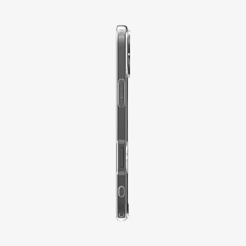 Etui Spigen Ultra Hybrid (MagFit) do telefonu komórkowego Pokrowiec Czarny Przezroczysty do iPhone 16 Plus