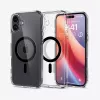 Etui Spigen Ultra Hybrid (MagFit) do telefonu komórkowego Pokrowiec Czarny Przezroczysty do iPhone 16 Plus