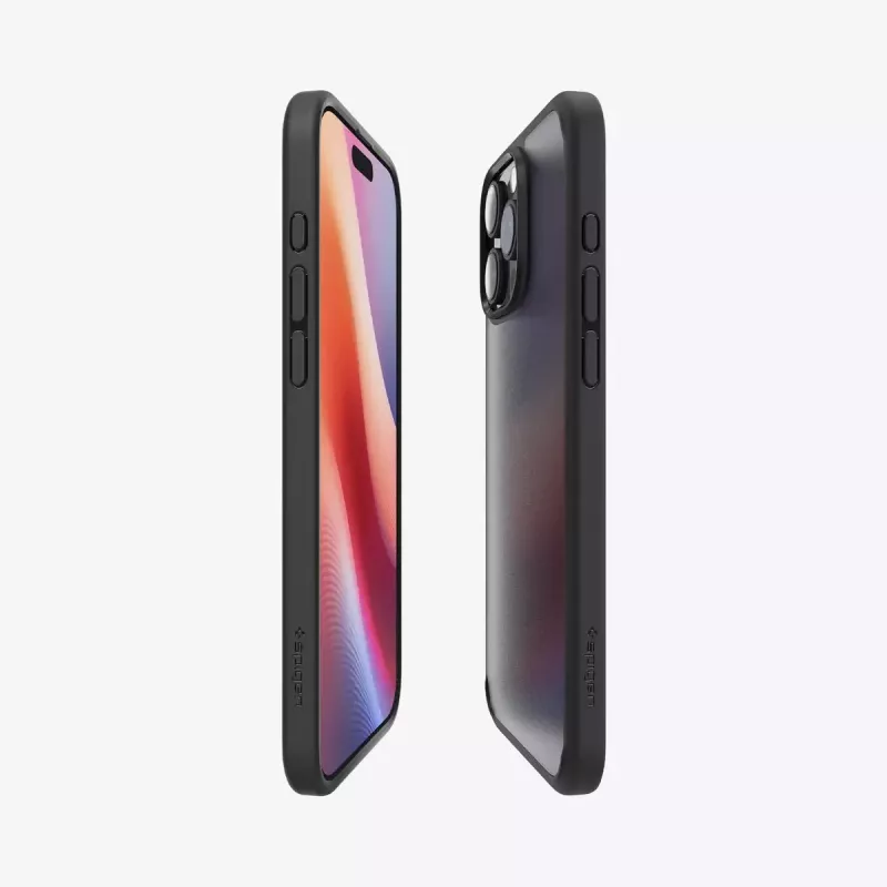Spigen Ultra Hybrid etui na telefon komórkowy Czarny na iPhone 16 Pro 6.3 cala
