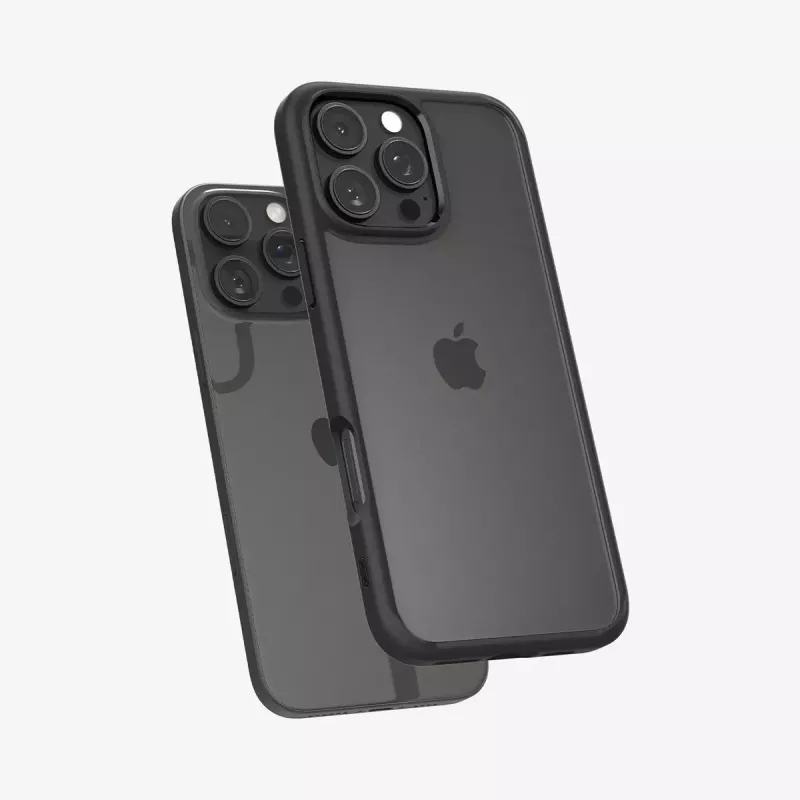 Spigen Ultra Hybrid etui na telefon komórkowy Pokrowiec Czarny do iPhone 16 Pro