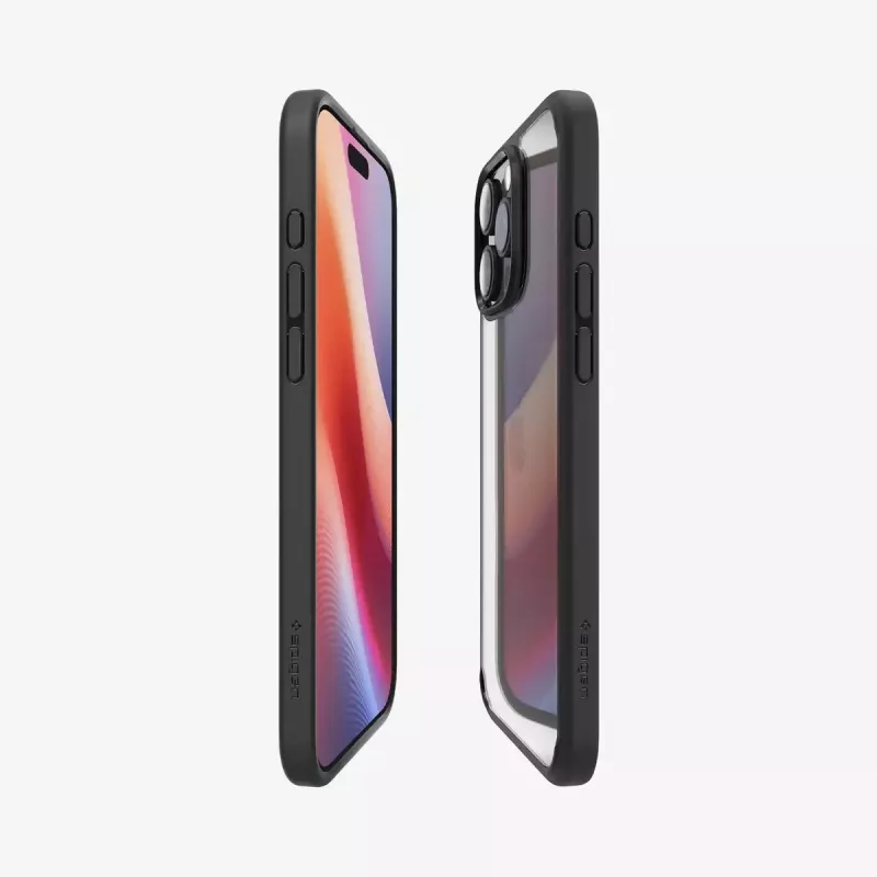 Spigen Ultra Hybrid etui na telefon komórkowy Pokrowiec Czarny do iPhone 16 Pro