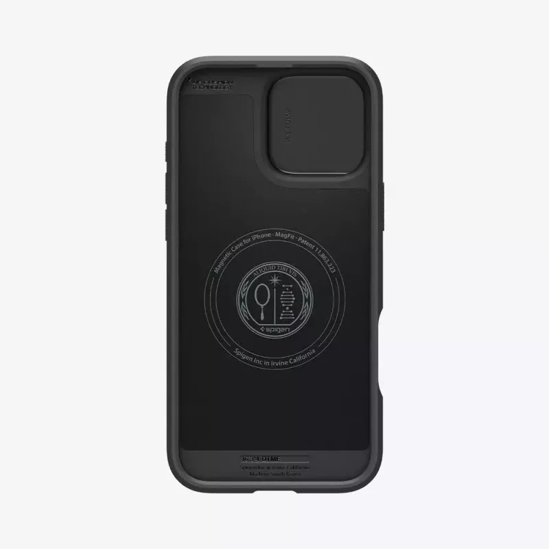Spigen Optik Armor etui do telefonu komórkowego Pokrywa Czarny do iPhone 16 Pro