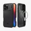 Spigen Optik Armor etui do telefonu komórkowego Pokrywa Czarny do iPhone 16 Pro