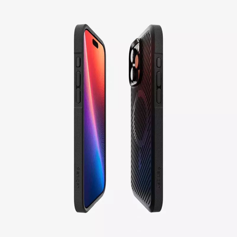 Spigen Core Armor MagFit etui do telefonu komórkowego Pokrowiec Czarny 16 cm