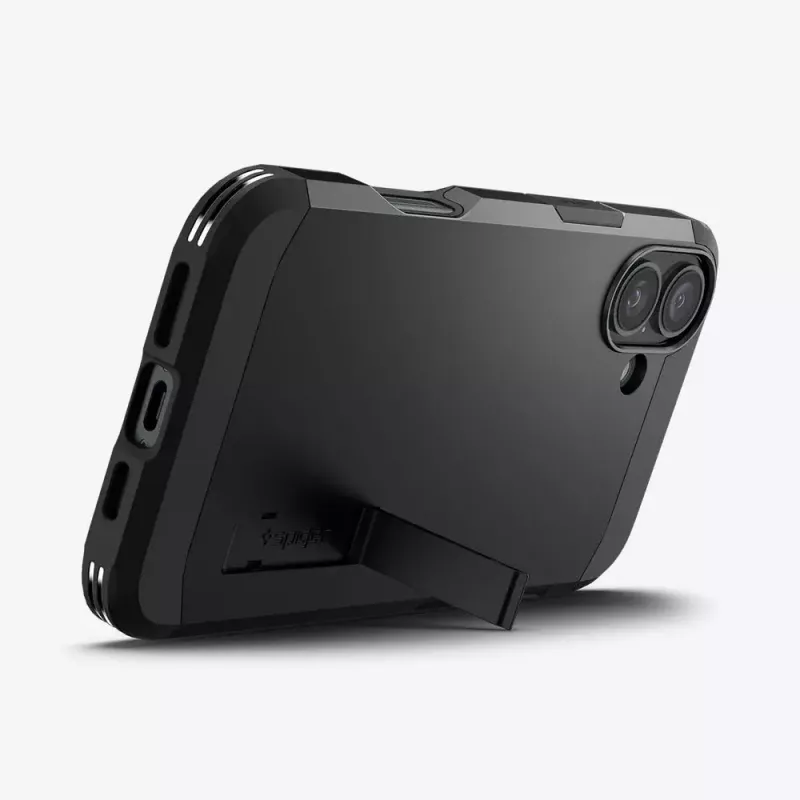 Etui Spigen Tough Armor AI (MagFit) do telefonu komórkowego, pokrowiec, czarny, 15,5 cm