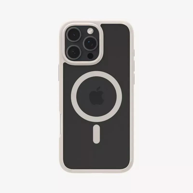 Spigen Ultra Hybrid (MagFit) etui na telefon Pokrywa Beżowy Przezroczysty