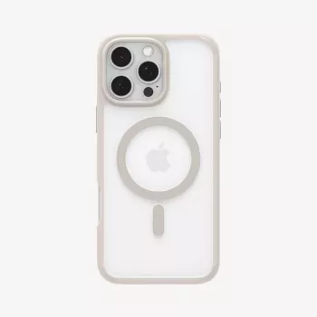 Spigen Ultra Hybrid (MagFit) etui na telefon Pokrywa Beżowy Przezroczysty