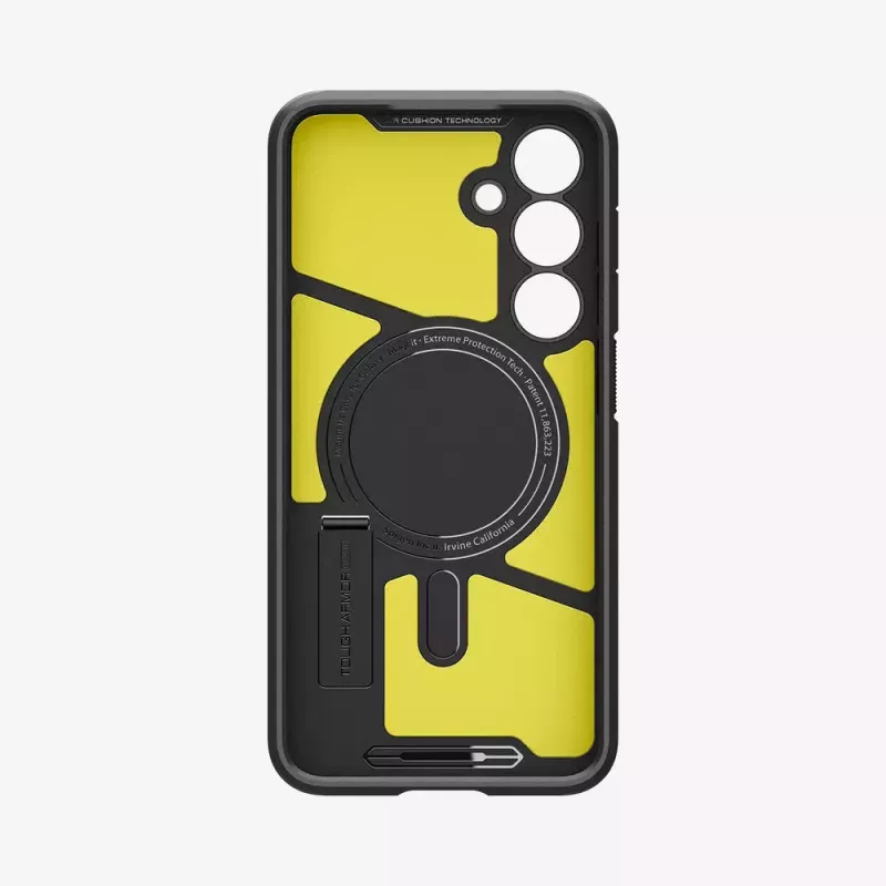 Etui Spigen Tough Armor Galaxy S24 FE Czarny Podstawka na biurko