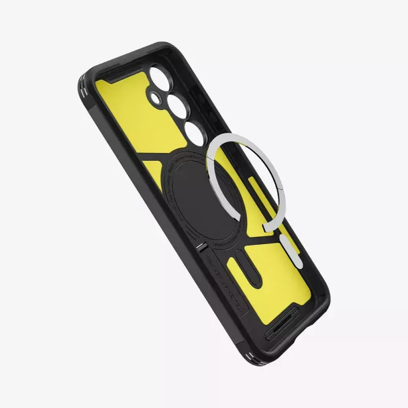 Etui Spigen Tough Armor Galaxy S24 FE Czarny Podstawka na biurko