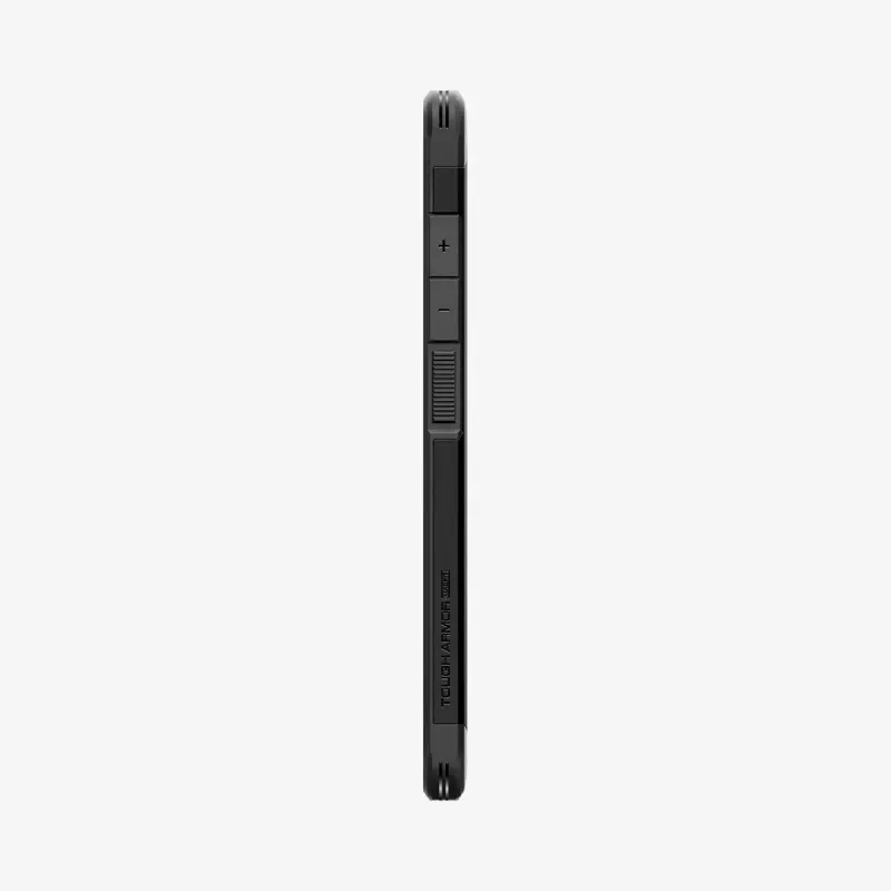 Etui Spigen Galaxy S25 Ultra Tough Armor AI Czarny z podstawką biurkową
