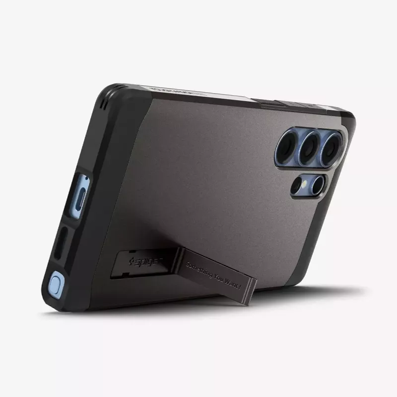 osłona Spigen Galaxy S25 Ultra Tough Armor AI Gunmetal Monochromatic