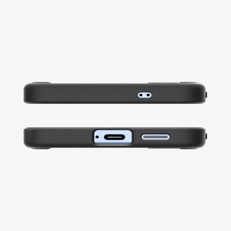 Etui Spigen Ultra Hybrid Frost Black dla Samsung Galaxy S25, czarne