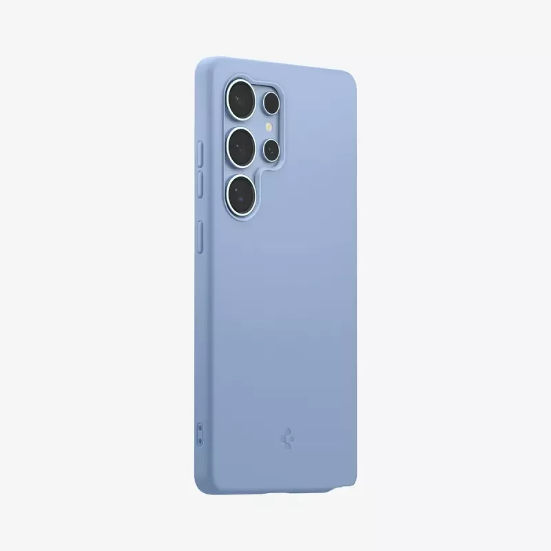 Cover Spigen Galaxy S25 Ultra Silicone Fit MagFit Sapphire niebieski