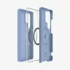 Cover Spigen Galaxy S25 Ultra Silicone Fit MagFit Sapphire niebieski