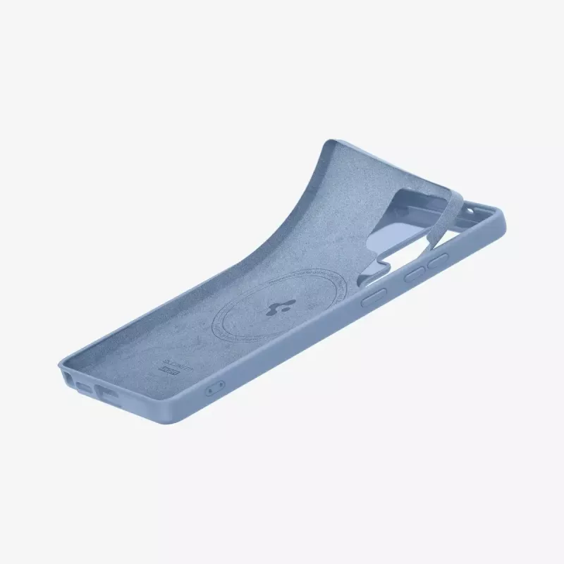 Cover Spigen Galaxy S25 Ultra Silicone Fit MagFit Sapphire niebieski