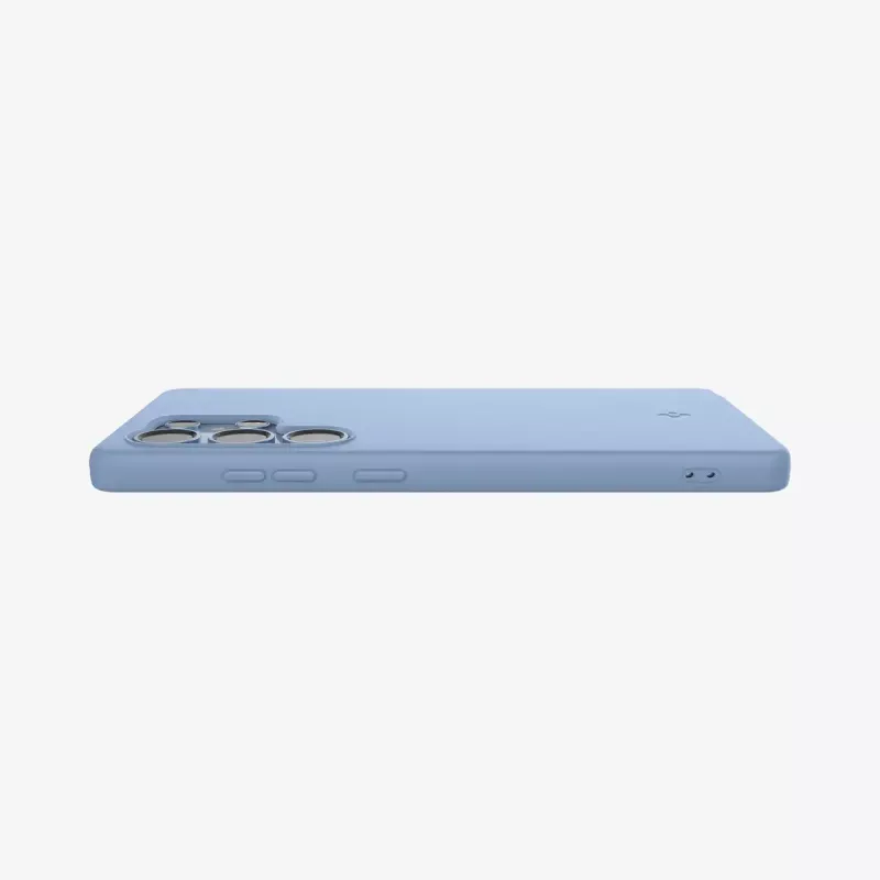 Cover Spigen Galaxy S25 Ultra Silicone Fit MagFit Sapphire niebieski