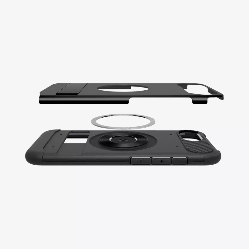 Etui Spigen cienki Armor do iPhone 16e, czarne