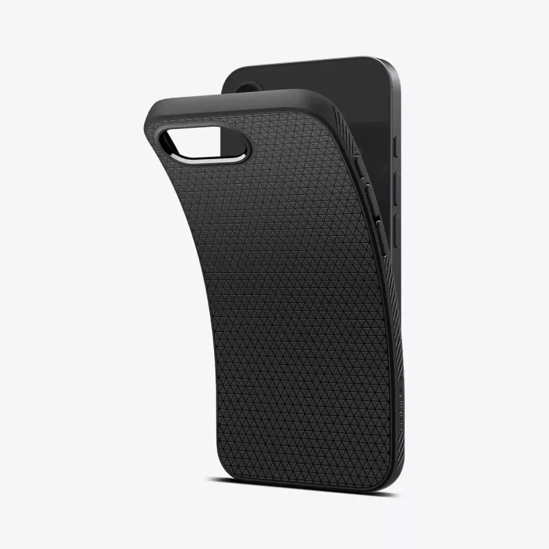Cover Spigen Liquid Air iPhone 16e Case Matte Czarny
