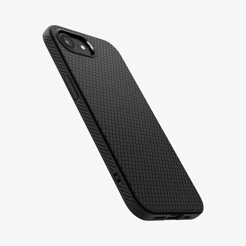 Cover Spigen Liquid Air iPhone 16e Case Matte Czarny