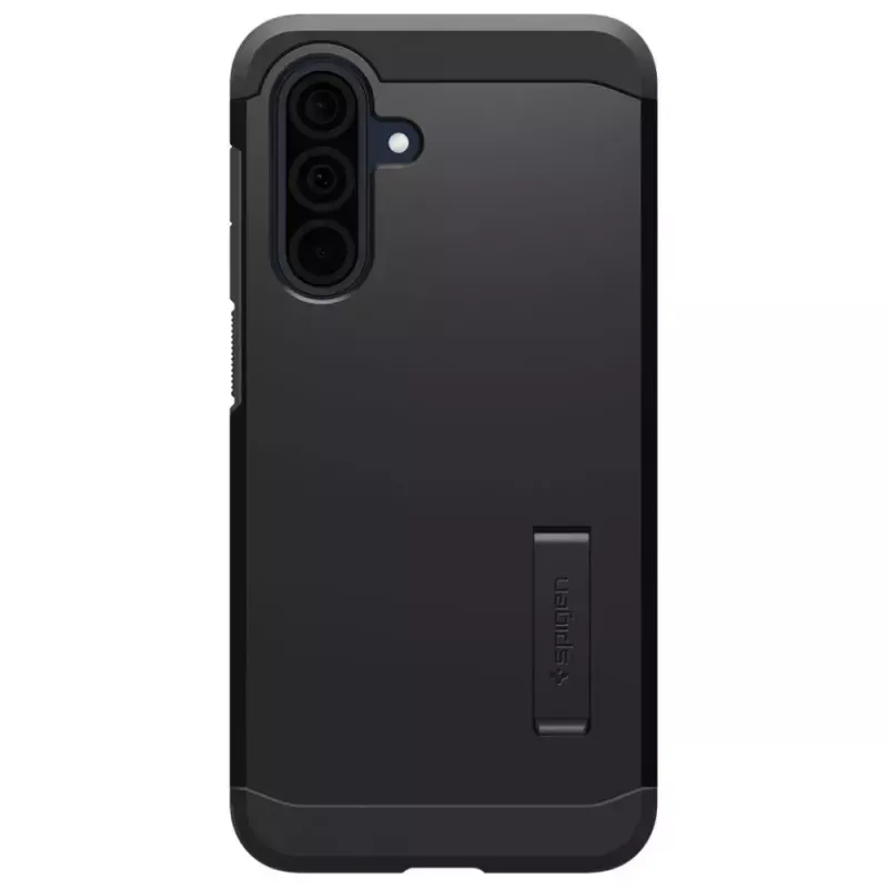 Etui ochronne na telefon Spigen Tough Armor dla Samsung Galaxy A36 5G — dwuwarstwowe, czarne