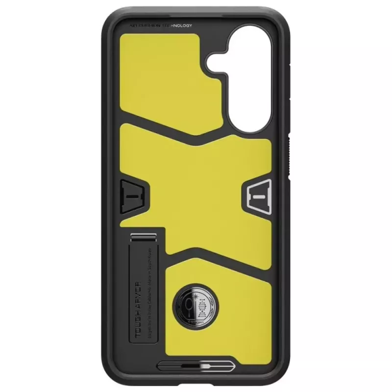 Etui ochronne na telefon Spigen Tough Armor dla Samsung Galaxy A36 5G — dwuwarstwowe, czarne