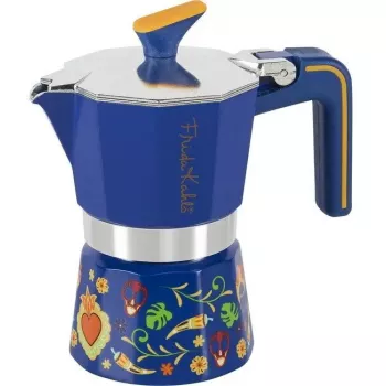 Zestaw naczyń kuchennych Pedrini Frida Kahlo niebieski 02CF153 — zestaw naczyń kuchennych marki Pedrini, niebieski design