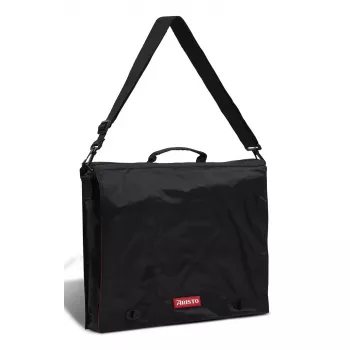 Torebka/torba na ramię Aristo AR7064 — tworzywo sztuczne, czarna, czerwona podszewka, unisex