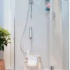 BWT Quick & Clean – system filtru prysznicowego zapobiegający osadzaniu kamienia, biały