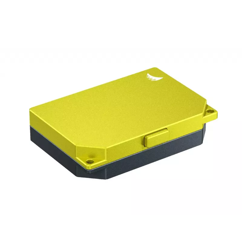 Pojemnik na karty pamięci Angelbird 4 Cards CFast Aluminium Czarny Żółty