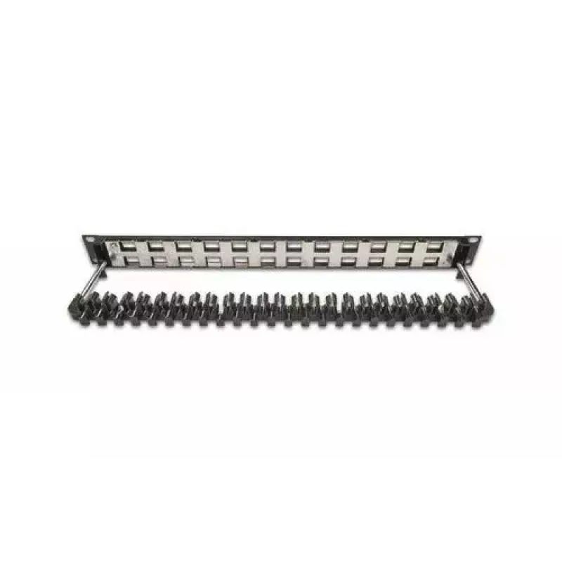 Patch Panel 1U Wirewin WKS PANEL 24 Czarny
