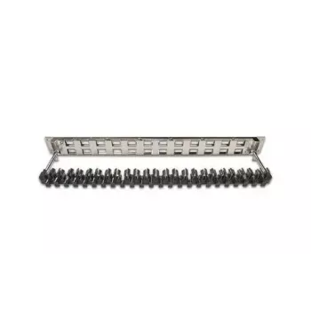 Patch Panel 1U Wirewin WKS PANEL 24 NICKEL cienki