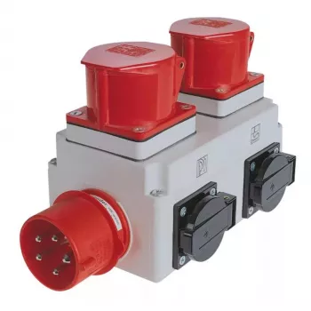 Jednostka dystrybucji zasilania Holzmann ALA1_400V 2 gniazda AC 230-400V