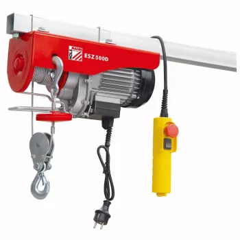 Wciągnik linowy Holzmann ESZ500D_230V 900 W 500 kg 12 m