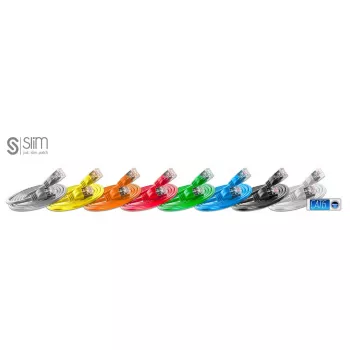 Kabel sieciowy cienki Patchcords cienki Light STP 0,5 m Cat6 U/FTP