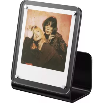 Pojedyncza ramka na zdjęcia Polaroid 6366 Czarna Akrylowa Ustawienie na stole