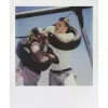 Aparat natychmiastowy POLAROID Now Gen 3 żółty – model 9158, analogowy aparat do natychmiastowego druku, zintegrowana lampa błyskowa
