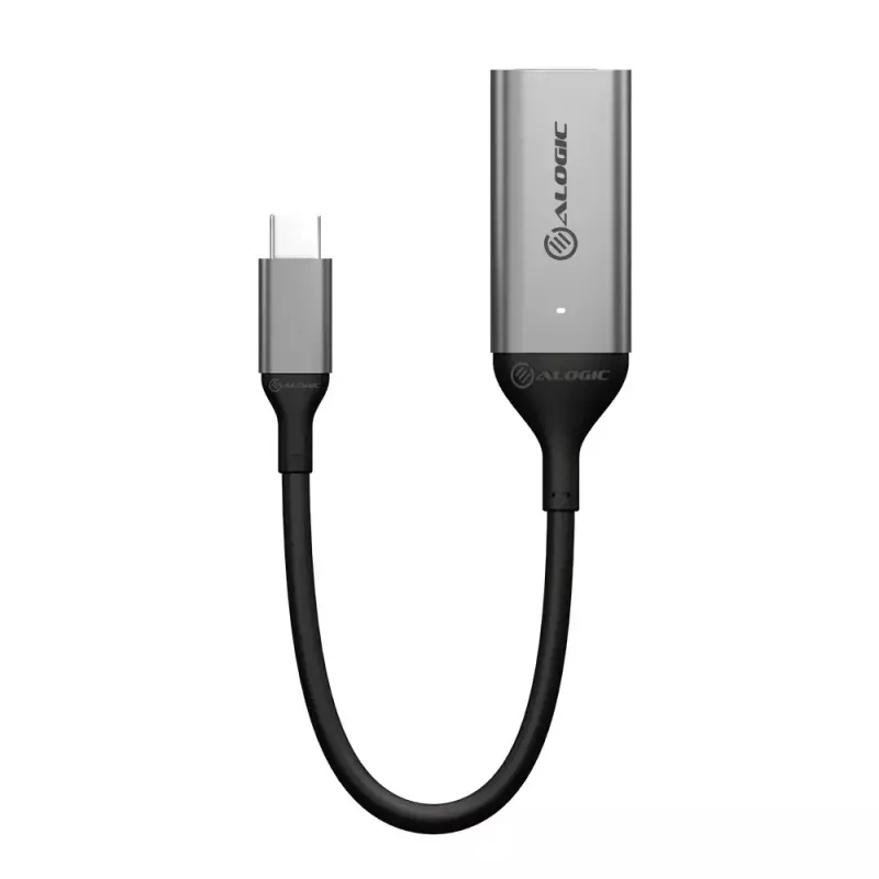 ALOGIC 15cm Ultra USB-C męski na DP żeński adapter 4K 60Hz