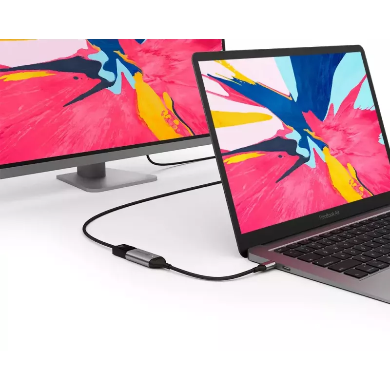 ALOGIC 15cm Ultra USB-C męski na DP żeński adapter 4K 60Hz