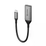 ALOGIC 15cm Ultra USB-C męski na DP żeński adapter 4K 60Hz