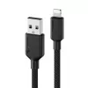 Kabel do telefonu komórkowego ALOGIC ELPA8P02-BK Czarny 2 m USB A Lightning