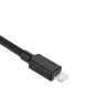 Kabel do telefonu komórkowego ALOGIC ELPA8P02-BK Czarny 2 m USB A Lightning