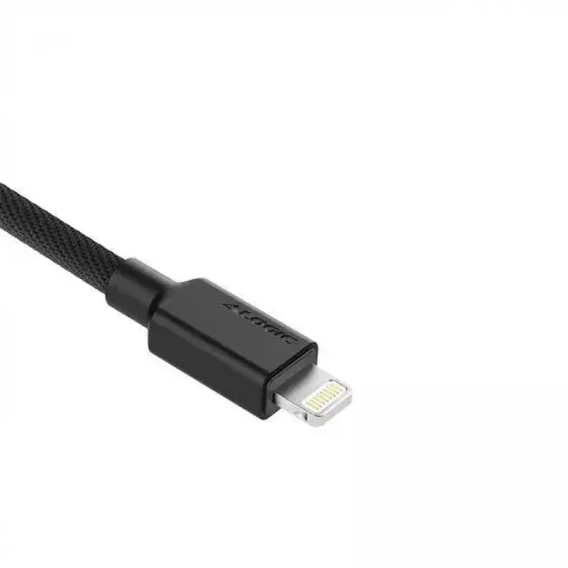 Kabel do telefonu komórkowego ALOGIC ELPA8P02-BK Czarny 2 m USB A Lightning